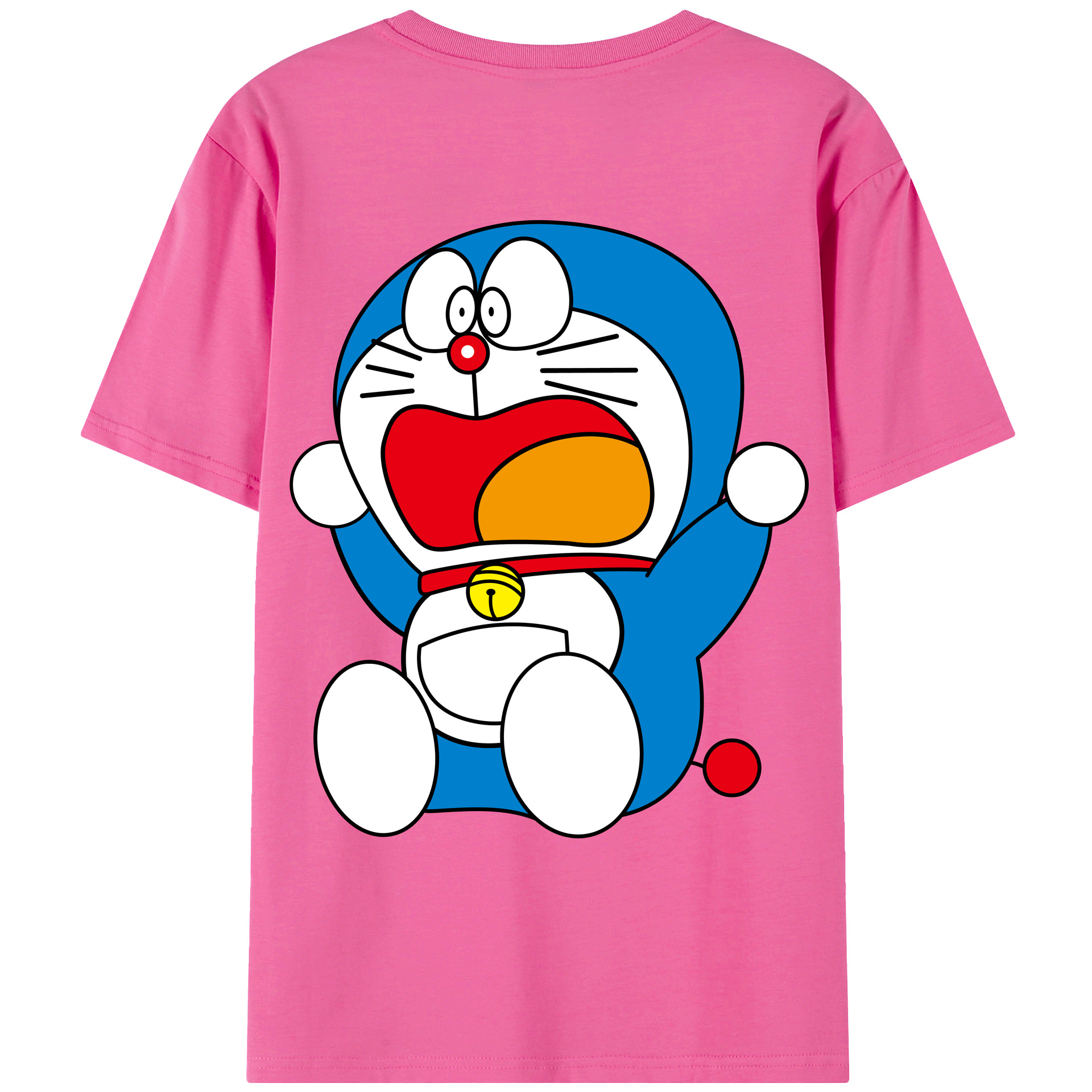 （画像用） ドラえもん Doraemon レディース半袖Tシャツ(バックプリント)